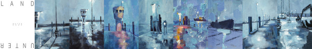 Leporello "Land unter" von Carolin Beyer